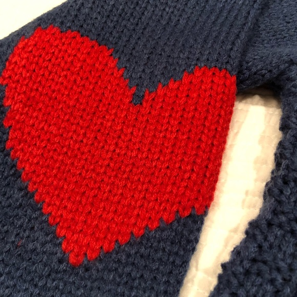 ❤️HP! Chunky Knit Heart Elbow Sweater❤️ - Picture 6 of 6